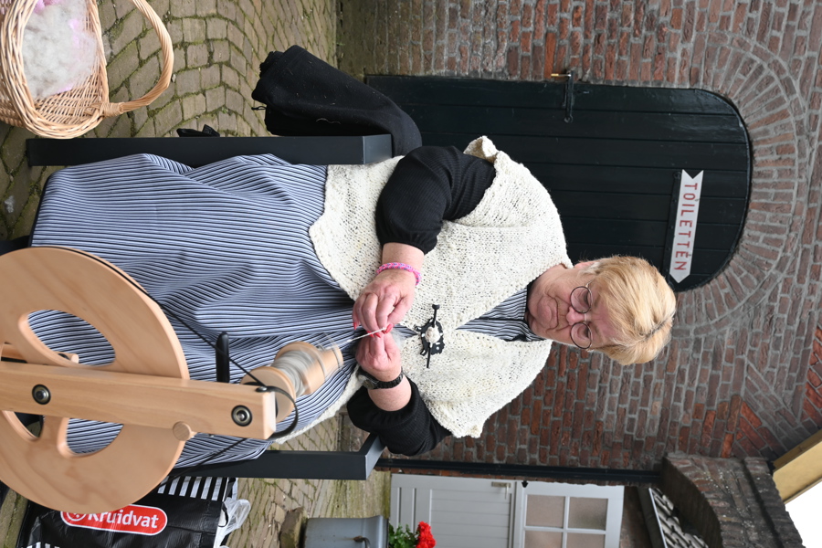 Rust plek onder de bloesem